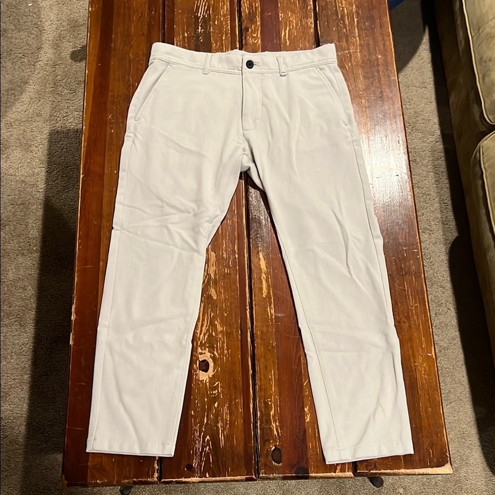 Men's Classic White Pants